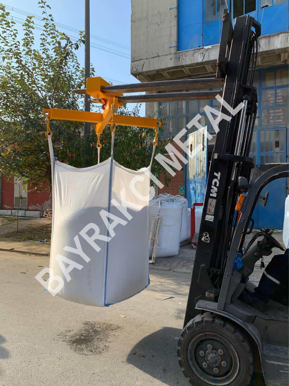 Used NBE, Inc. 2-Ton Bulk bag Super Sack Unloader with Hoist and Lump  Breaker for Sale | Buys and Sells - JM Industrial