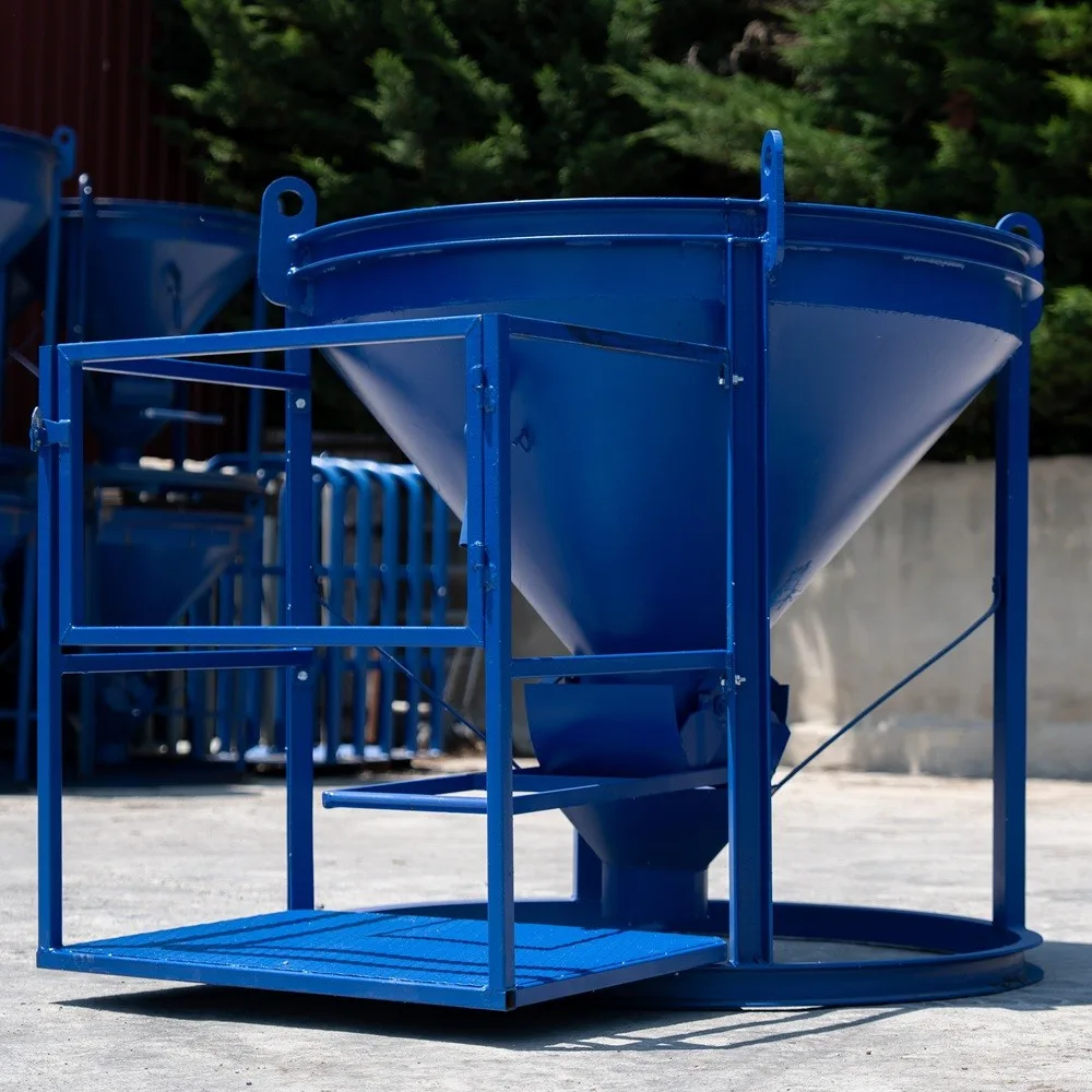 Beton Kovası (Kule Vinç Uyumlu) – Yüksek ve Ulaşılması Zor Noktalara Kontrollü Döküm Çözümü - Image 2