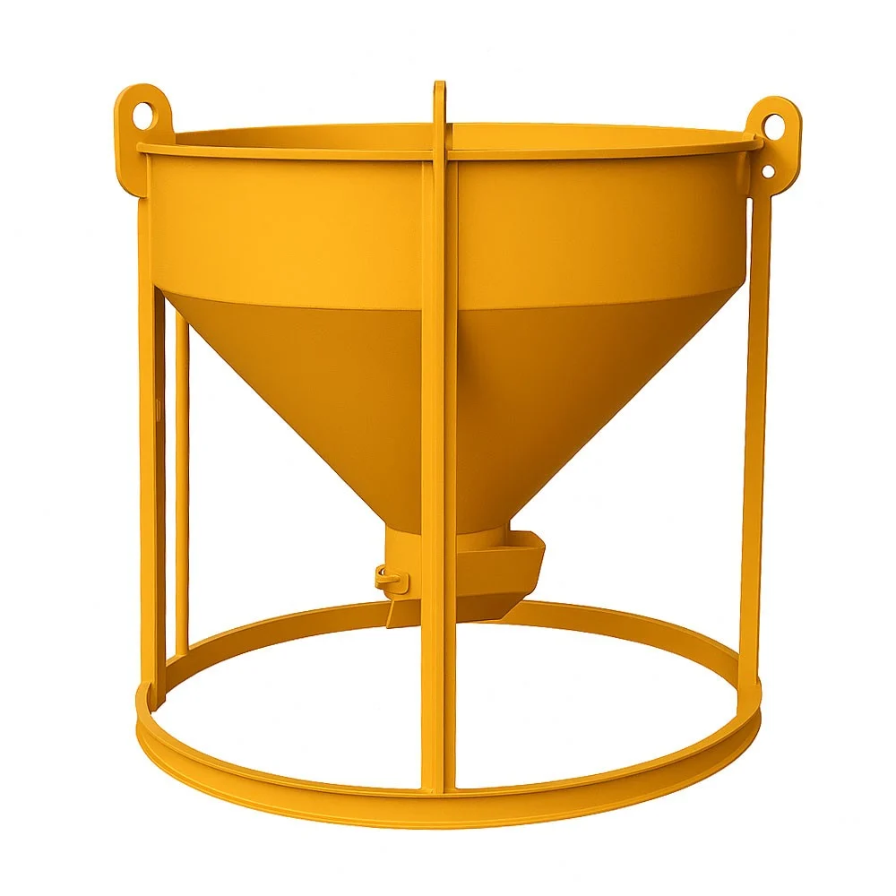 Beton Kovası (Kule Vinç Uyumlu) – Yüksek ve Ulaşılması Zor Noktalara Kontrollü Döküm Çözümü - Image 4